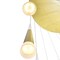 Cwi Lighting Andes LED Multi Light Pendant With Satin Gold Finish 1103P40-36-602 - alternate 4